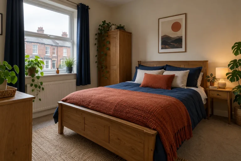 Illustrative room image: Bright double room in Birmingham